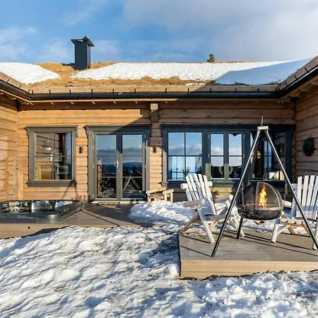 Modern And Spacious At Mosetertoppen 펜션 *