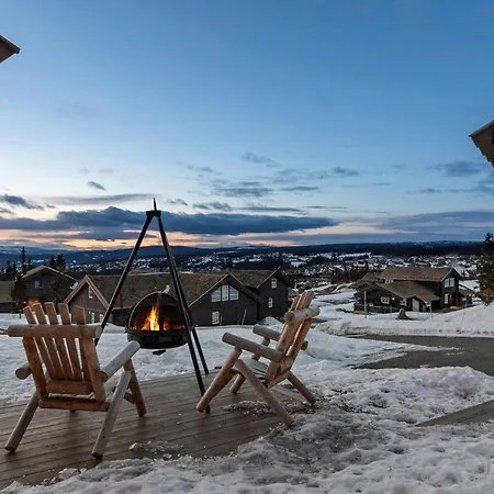 Modern And Spacious At Mosetertoppen 펜션 외위에르