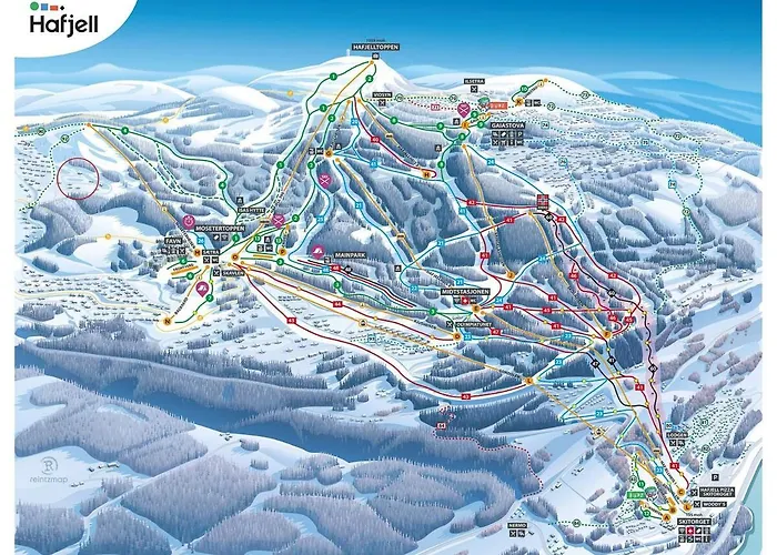 Сasa de vacaciones Modern And Spacious At Mosetertoppen *